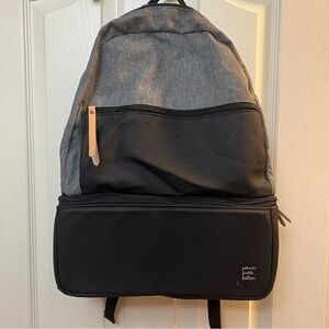 Petunia Pickle Bottom Axis Backpack in Graphite and Black